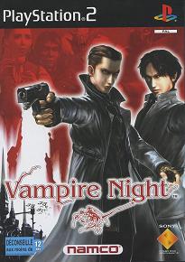 Pochette Vampire Night version PlayStation 2