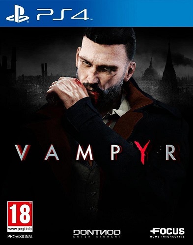 Pochette Vampyr version PlayStation 4