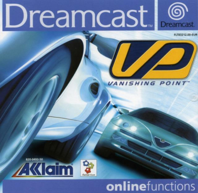 Pochette Vanishing Point version Dreamcast