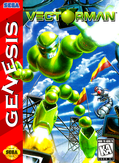 Pochette Vectorman version Megadrive
