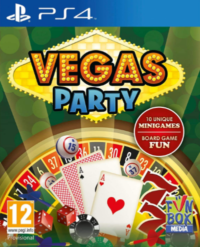 Pochette Vegas Party version PlayStation 4