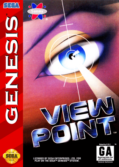 Pochette Viewpoint version Megadrive