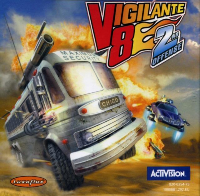 Pochette Vigilante 8 : 2nd Offense version Dreamcast