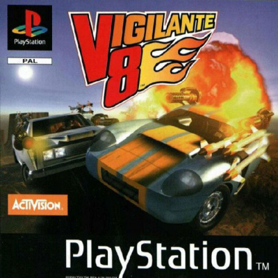 Pochette Vigilante 8 version PlayStation