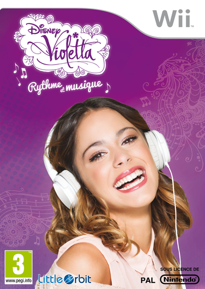 Pochette Violetta : Rythme et Musique version Wii