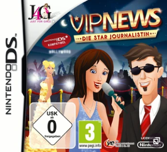 Pochette VIP News : Die Star Journalistin version DS