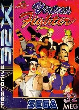 Pochette Virtua Fighter version 32X