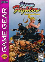 Pochette Virtua Fighter Animation version GameGear