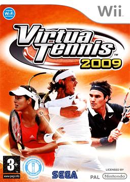 Pochette Virtua Tennis 2009 version Wii