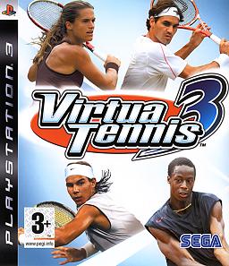Pochette Virtua Tennis 3 version PlayStation 3