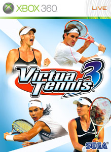Pochette Virtua Tennis 3 version Xbox 360