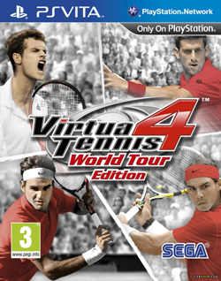 Pochette Virtua Tennis 4 : World Tour Edition version PSVita
