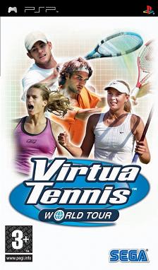 Pochette Virtua Tennis World Tour version PSP