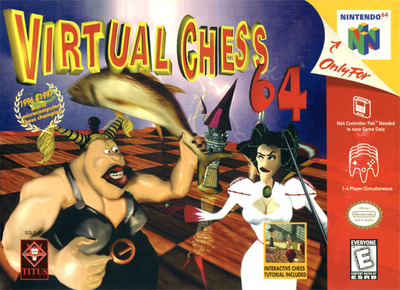 Pochette Virtual Chess 64 version Nintendo 64