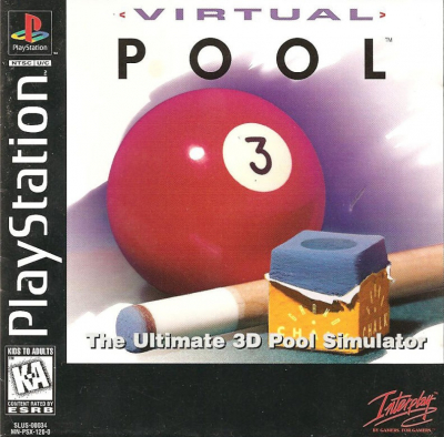 Pochette Virtual Pool version PlayStation
