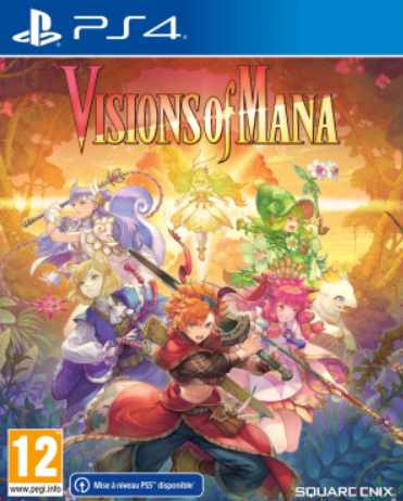 Pochette Visions of Mana version PlayStation 4
