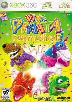 Pochette Viva Piñata : Party Animals version Xbox 360