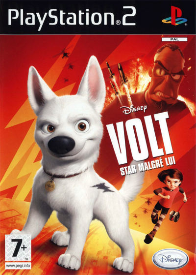 Pochette Volt : Star Malgré Lui version PlayStation 2