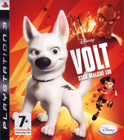 Pochette Volt : Star Malgré Lui version PlayStation 3
