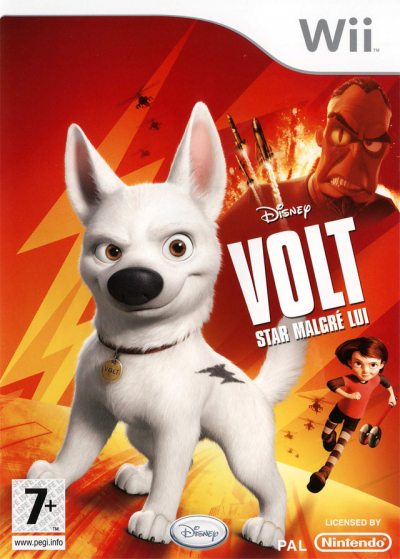 Pochette Volt : Star Malgré Lui version Wii