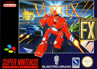 Pochette Vortex version Super Nintendo