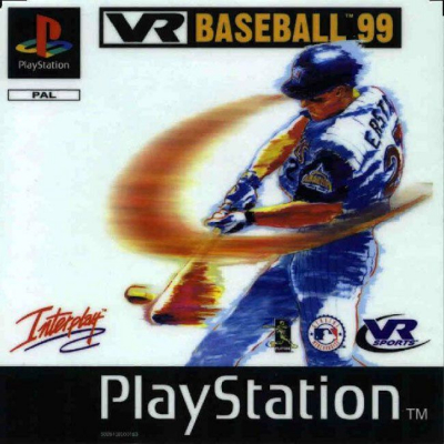 Pochette VR Baseball '99 version PlayStation