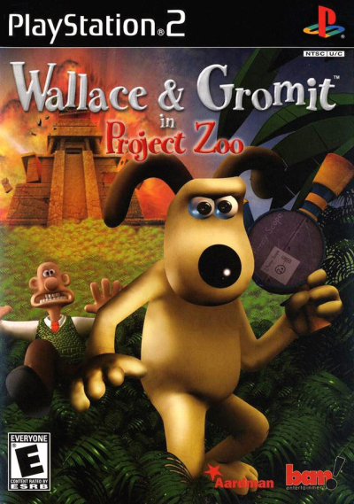 Pochette Wallace & Gromit dans le Projet Zoo version PlayStation 2