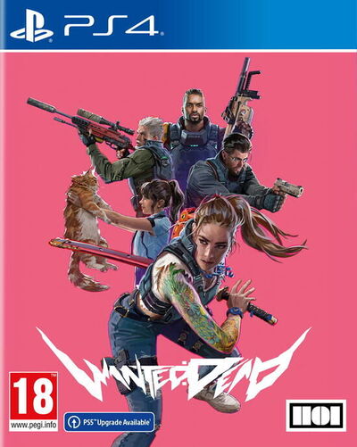 Pochette Wanted : Dead version PlayStation 4