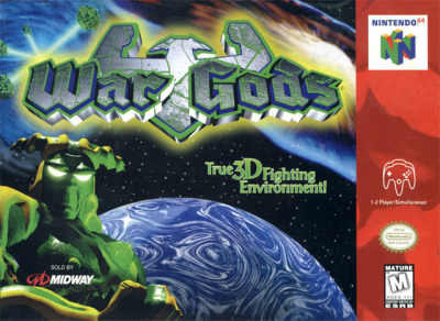 Pochette War Gods version Nintendo 64