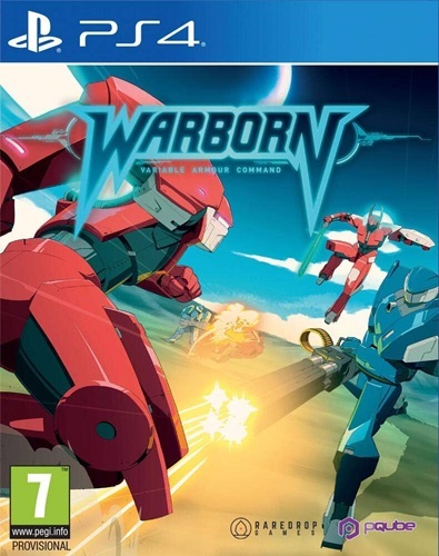 Pochette Warborn version PlayStation 4