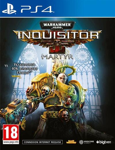 Pochette Warhammer 40 000 : Inquisitor - Martyr version PlayStation 4