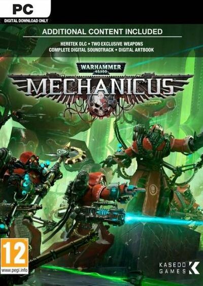Pochette Warhammer 40 000 : Mechanicus version PC Windows