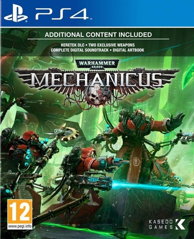 Pochette Warhammer 40 000 : Mechanicus version PlayStation 4