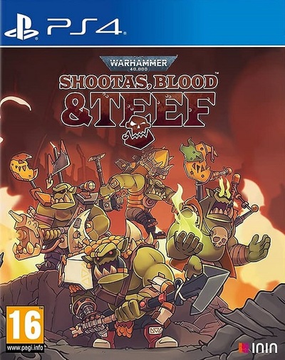 Pochette Warhammer 40 000 : Shootas, Blood & Teef version PlayStation 4