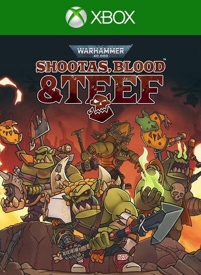 Pochette Warhammer 40 000 : Shootas, Blood & Teef version Xbox Series X/S