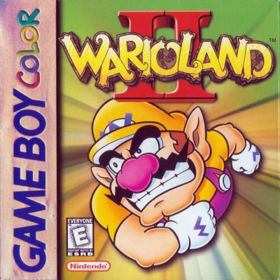 Pochette Wario Land II version GameBoy/Color