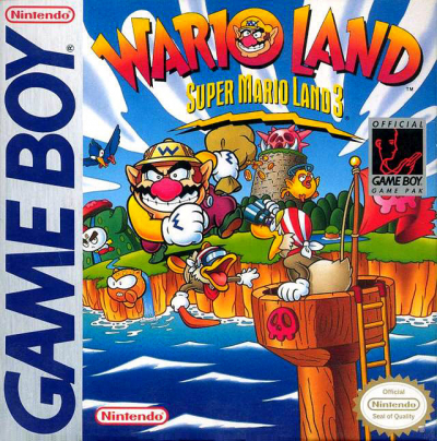 Pochette Wario Land : Super Mario Land 3 version GameBoy/Color