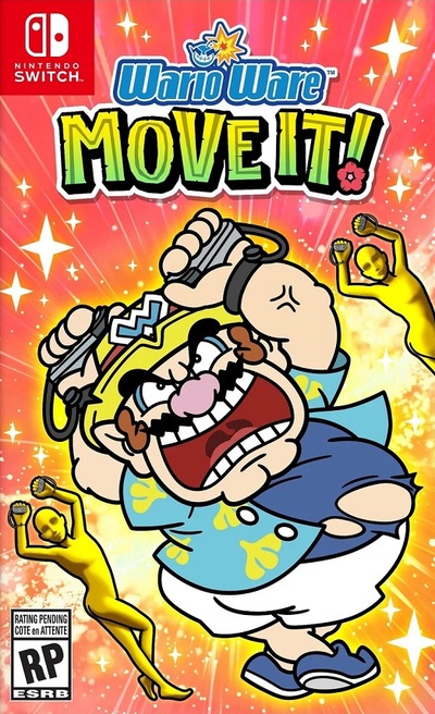 Pochette WarioWare : Move It! version Switch