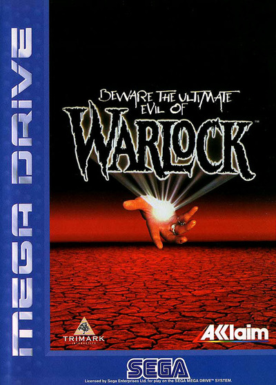 Pochette Warlock version Megadrive
