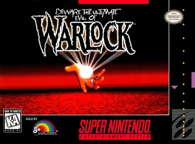 Pochette Warlock version Super Nintendo