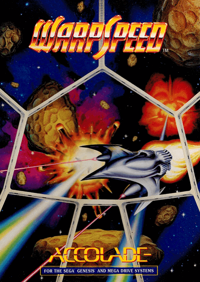 Pochette WarpSpeed version Megadrive