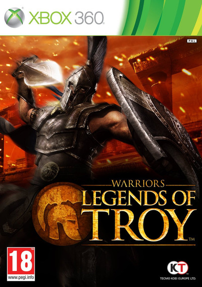 Pochette Warriors : Legends of Troy version Xbox 360