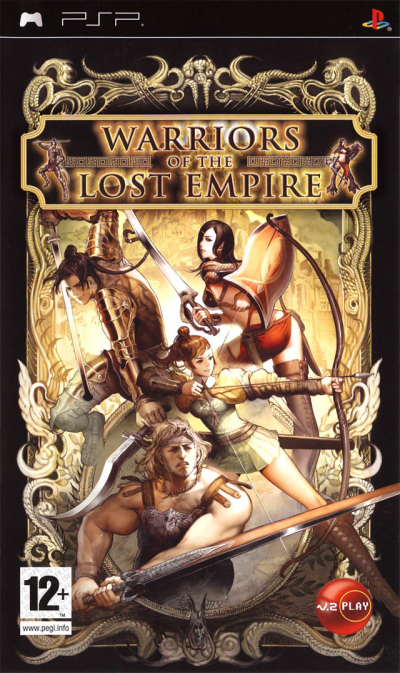 Pochette Warriors of the lost empire version PSP