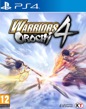 Pochette Warriors Orochi 4 version PlayStation 4