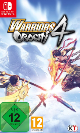 Pochette Warriors Orochi 4 version Switch