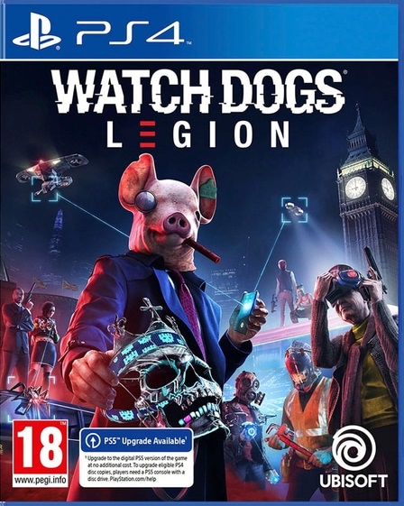 Pochette Watch Dogs : Legion version PlayStation 4