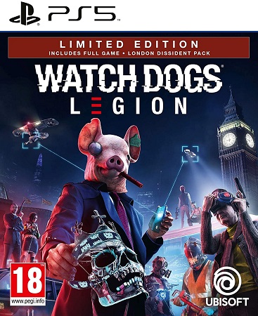 Pochette Watch Dogs : Legion version PlayStation 5