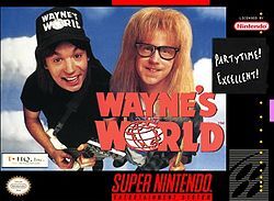 Pochette Wayne's World version Super Nintendo
