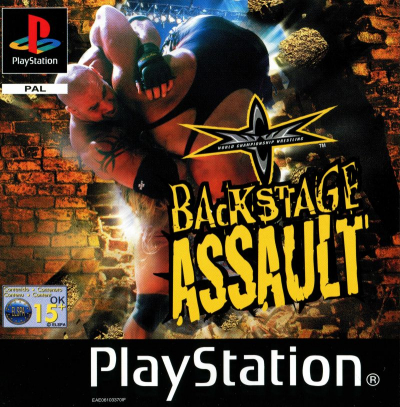 Pochette WCW Backstage Assault version PlayStation