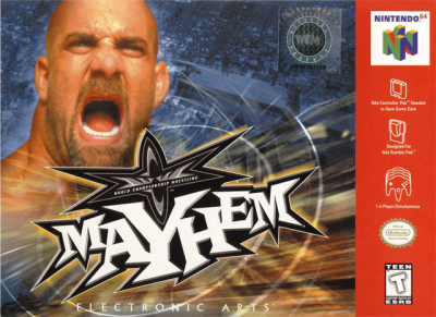 Pochette WCW Mayhem version Nintendo 64